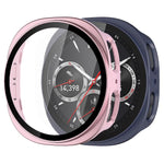 ฝาครอบเรือนนาฬิกา PC แบบฝ้าแบบบูรณาการฟิล์มกระจกนิรภัย xDfind สำหรับ Samsung Galaxy Watch8 44mm, สำหรับ Samsung Galaxy Watch8 40mm