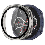 ฝาครอบเรือนนาฬิกา PC แบบฝ้าแบบบูรณาการฟิล์มกระจกนิรภัย xDfind สำหรับ Samsung Galaxy Watch8 44mm, สำหรับ Samsung Galaxy Watch8 40mm