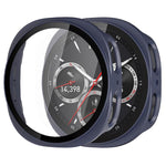 ฝาครอบเรือนนาฬิกา PC แบบฝ้าแบบบูรณาการฟิล์มกระจกนิรภัย xDfind สำหรับ Samsung Galaxy Watch8 44mm, สำหรับ Samsung Galaxy Watch8 40mm