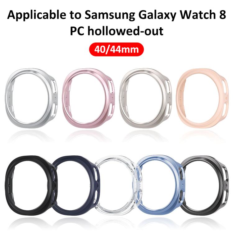 ฝาครอบเรือนนาฬิกา PC กลวงครึ่งหน้า xDfind สำหรับ Samsung Galaxy Watch8 Classic 46mm, สำหรับ Samsung Galaxy Watch8 44mm, สำหรับ Samsung Galaxy Watch8 40mm