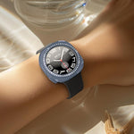 xDfind ฝาครอบนาฬิกา PC รูปเพชรแถวเดียวแบบกลวง สำหรับ Samsung Galaxy Watch Ultra 47mm / Ultra 2025
