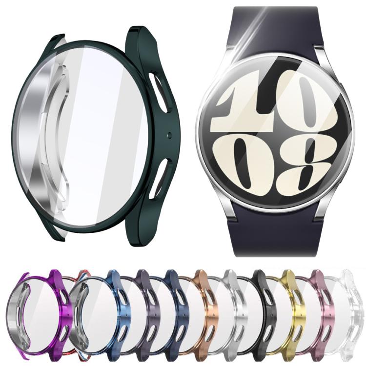 ฝาครอบเรือนนาฬิกา TPU แบบบูรณาการฟิล์มกระจกนิรภัย xDfind สำหรับ Samsung Galaxy Watch7 44mm, สำหรับ Samsung Galaxy Watch7 40mm