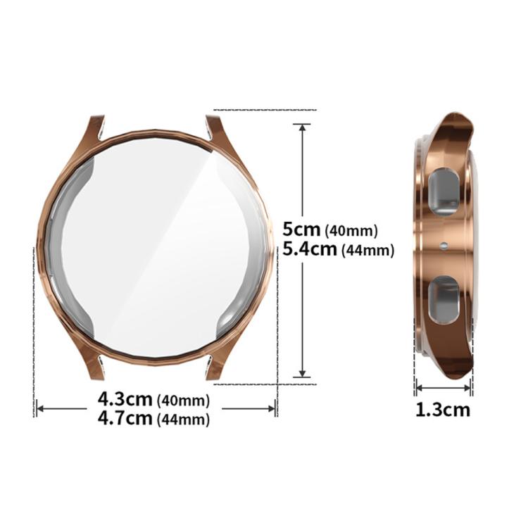 ฝาครอบเรือนนาฬิกา TPU แบบบูรณาการฟิล์มกระจกนิรภัย xDfind สำหรับ Samsung Galaxy Watch7 44mm, สำหรับ Samsung Galaxy Watch7 40mm