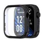 xDfind Plating Tempered Film Integrated TPU Watch Protective Cover, For Huawei Watch Fit 4 Pro, For Huawei Watch Fit 4