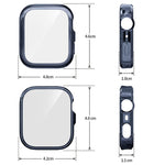 xDfind Plating Tempered Film Integrated TPU Watch Protective Cover, For Huawei Watch Fit 4 Pro, For Huawei Watch Fit 4