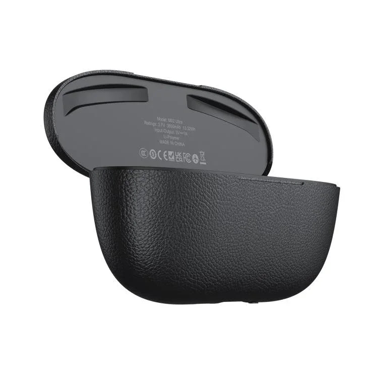 M02 Ultra 8MP Camera AI Smart Glasses Photochromic Lenses, with Black Charging Case, with Brown Charging Case