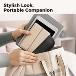 M02 Ultra 8MP Camera AI Smart Glasses Photochromic Lenses, with Black Charging Case, with Brown Charging Case