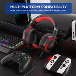 KOTION EACH G2000 Wired Game Headphones with LED Light