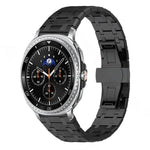 สายสายนาฬิกาโลหะผสมไทเทเนียมหัวเข็มขัดผีเสื้อ สำหรับ Samsung Galaxy Watch Ultra 47 มม. / Ultra 2025, สำหรับ Samsung Galaxy Watch8 / Watch8 Classic