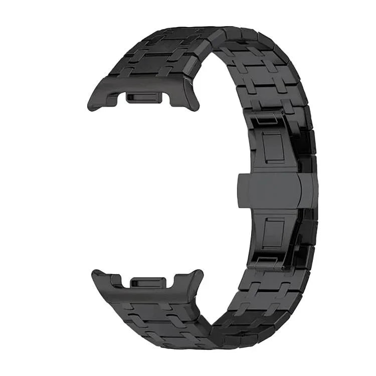 สายสายนาฬิกาโลหะผสมไทเทเนียมหัวเข็มขัดผีเสื้อ สำหรับ Samsung Galaxy Watch Ultra 47 มม. / Ultra 2025, สำหรับ Samsung Galaxy Watch8 / Watch8 Classic