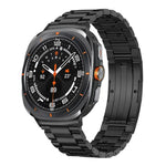 สายสายนาฬิกาโลหะผสมไทเทเนียมหัวเข็มขัด HW เม็ดสามชิ้นถอดได้ สำหรับ Samsung Galaxy Watch Ultra 47 มม. / Ultra 2025, สำหรับ Samsung Galaxy Watch8 / Watch8 Classic