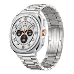 สายสายนาฬิกาโลหะผสมไทเทเนียมหัวเข็มขัด HW เม็ดสามชิ้นถอดได้ สำหรับ Samsung Galaxy Watch Ultra 47 มม. / Ultra 2025, สำหรับ Samsung Galaxy Watch8 / Watch8 Classic