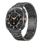 สายสายนาฬิกาโลหะผสมไทเทเนียมหัวเข็มขัด HW เม็ดสามชิ้นถอดได้ สำหรับ Samsung Galaxy Watch Ultra 47 มม. / Ultra 2025, สำหรับ Samsung Galaxy Watch8 / Watch8 Classic