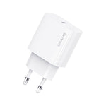 USAMS CC226 T65 PD20W USB-C / Type-C Single Port Fast Charger, EU Plug, CC226