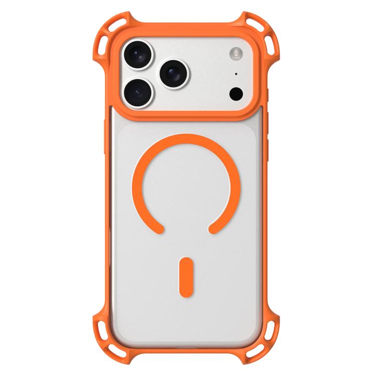 เคสโทรศัพท์ MagSafe แบบอะคริลิกกันกระแทกสี่มุมสไตล์โดรน สำหรับ iPhone 17 Pro Max, iPhone 17 Pro, iPhone 17, iPhone 16 Pro Max, iPhone 16 Pro, iPhone 16, iPhone 15 Pro Max, iPhone 15 Pro, iPhone 15 Plus, iPhone 15