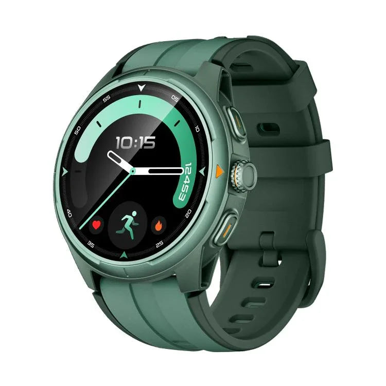 นาฬิกาอัจฉริยะ GTR6 หน้าจอ AMOLED ขนาด 1.43 นิ้ว สำหรับนักวิ่งในเมือง กันน้ำ IP68 รองรับการวัดอัตราการเต้นของหัวใจ