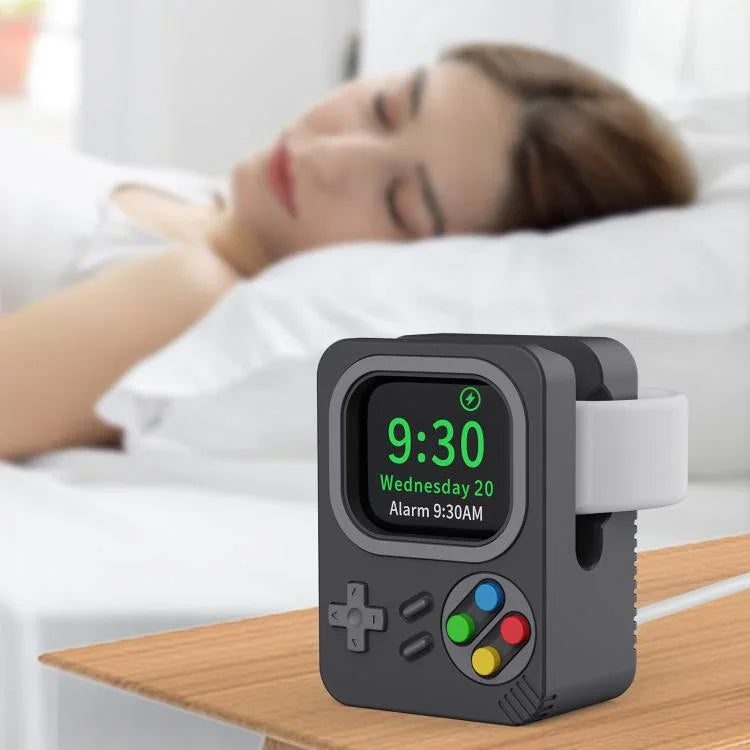 ฐานวางชาร์จซิลิโคนสำหรับ Apple Watch ZX-ZJ01 เครื่องเล่นเกมย้อนยุค