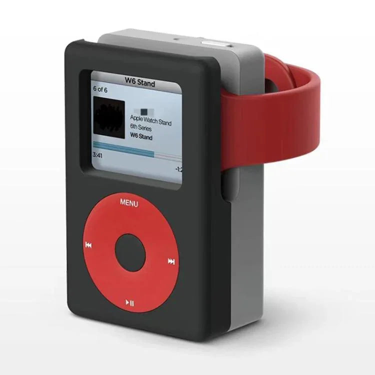 ฐานวางชาร์จซิลิโคนสำหรับ Apple Watch ZX-ZJ04 สไตล์ MP3