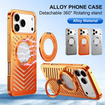 เคสโทรศัพท์โลหะแม่เหล็ก MagSafe แบบระบายความร้อน สำหรับ iPhone 17 Pro Max, iPhone 17 Pro, iPhone 17