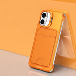 เคสโทรศัพท์ J TRIBE แบบไม่มีกรอบโลหะพร้อมช่องใส่บัตรและที่ใส่เลนส์ สำหรับ iPhone 17 Pro Max, iPhone 17 Pro, iPhone 17, iPhone Air, iPhone 16 Pro Max, iPhone 16 Pro, iPhone 15 Pro Max, iPhone 15 Pro