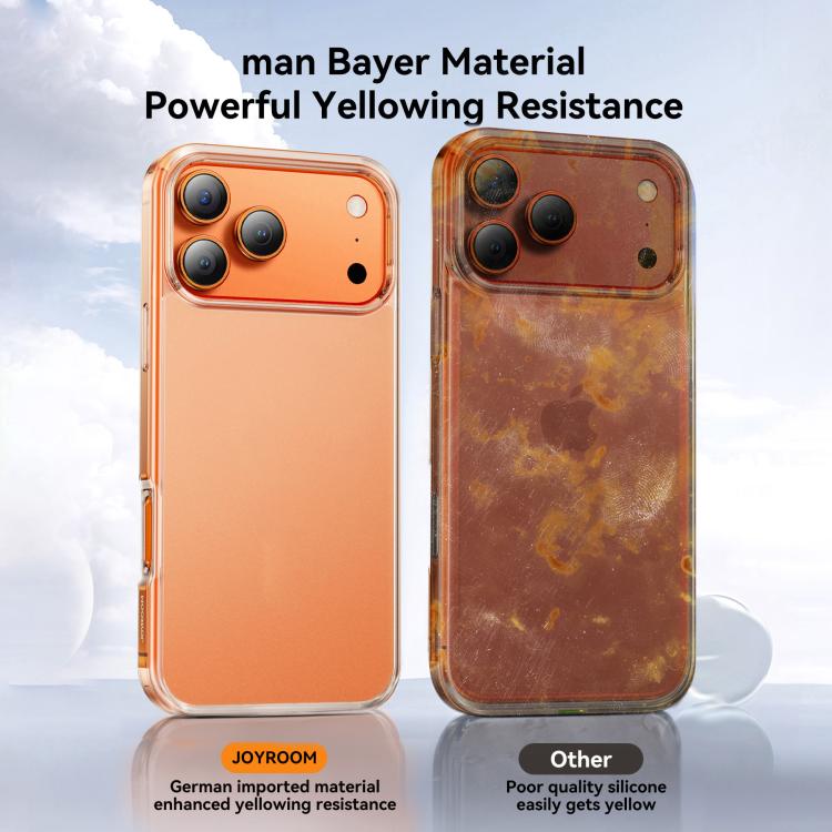 เคสโทรศัพท์ซีรีส์ Skin Feel ของ JOYROOM แบบ TPU+PC สำหรับ iPhone 17 Pro Max, iPhone 17 Pro, iPhone 17, iPhone Air