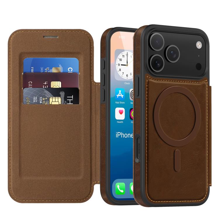 เคสหนัง Linton MagSafe สำหรับ iPhone 17 Pro Max, สำหรับ iPhone 17 Pro, สำหรับ iPhone 17, สำหรับ iPhone Air