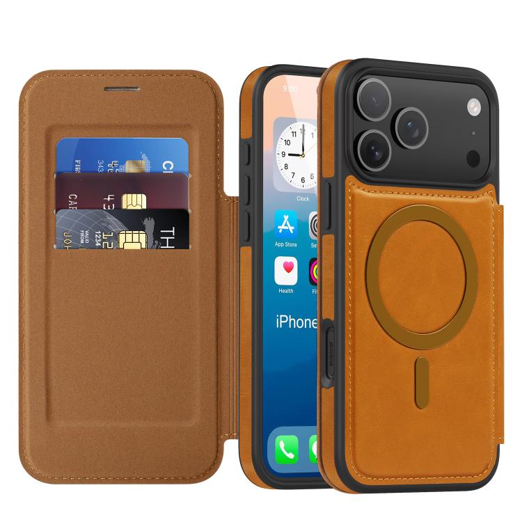 เคสหนัง Linton MagSafe สำหรับ iPhone 17 Pro Max, สำหรับ iPhone 17 Pro, สำหรับ iPhone 17, สำหรับ iPhone Air