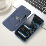 เคสหนังสัมผัสเหมือนผิวเหลวพร้อมช่องใส่บัตร สำหรับ iPhone 17 Pro Max, สำหรับ iPhone 17 Pro, สำหรับ iPhone 17, สำหรับ iPhone Air