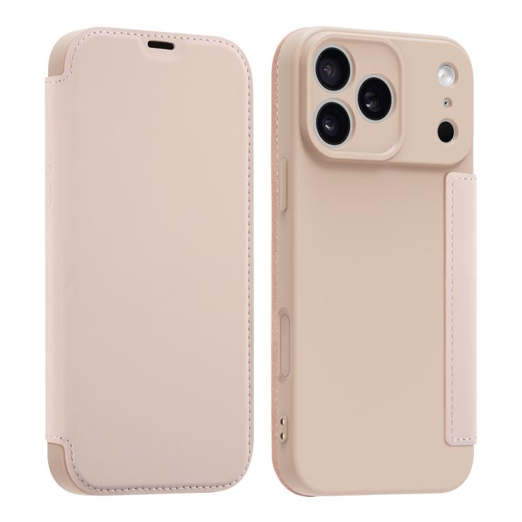เคสหนังสัมผัสเหมือนผิวเหลวพร้อมช่องใส่บัตร สำหรับ iPhone 17 Pro Max, สำหรับ iPhone 17 Pro, สำหรับ iPhone 17, สำหรับ iPhone Air