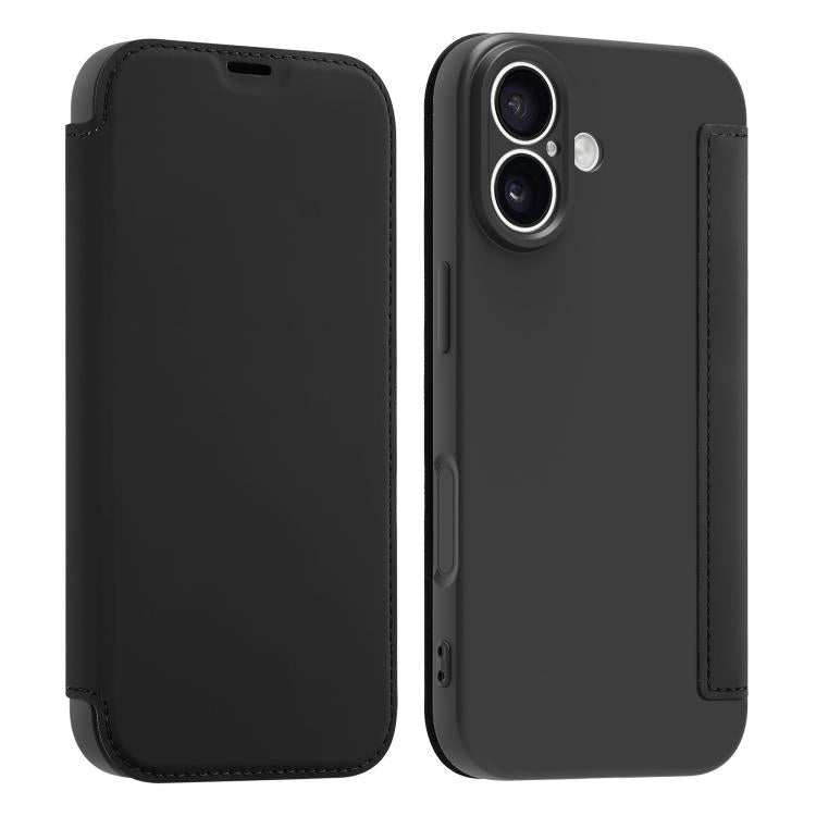 เคสหนังสัมผัสเหมือนผิวเหลวพร้อมช่องใส่บัตร สำหรับ iPhone 17 Pro Max, สำหรับ iPhone 17 Pro, สำหรับ iPhone 17, สำหรับ iPhone Air