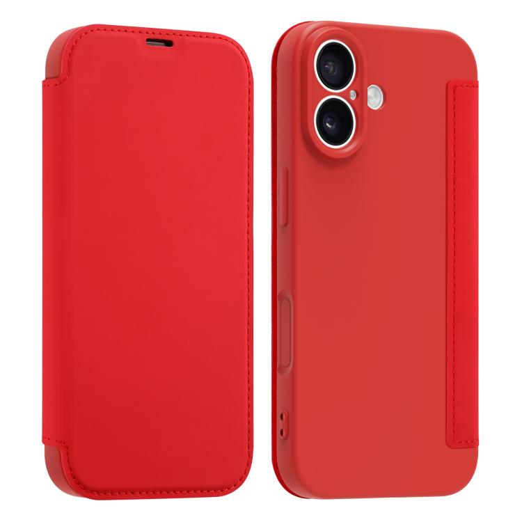 เคสหนังสัมผัสเหมือนผิวเหลวพร้อมช่องใส่บัตร สำหรับ iPhone 17 Pro Max, สำหรับ iPhone 17 Pro, สำหรับ iPhone 17, สำหรับ iPhone Air