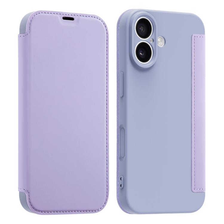 เคสหนังสัมผัสเหมือนผิวเหลวพร้อมช่องใส่บัตร สำหรับ iPhone 17 Pro Max, สำหรับ iPhone 17 Pro, สำหรับ iPhone 17, สำหรับ iPhone Air