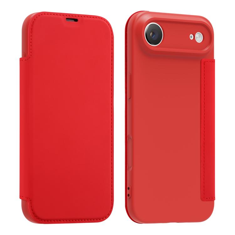 เคสหนังสัมผัสเหมือนผิวเหลวพร้อมช่องใส่บัตร สำหรับ iPhone 17 Pro Max, สำหรับ iPhone 17 Pro, สำหรับ iPhone 17, สำหรับ iPhone Air