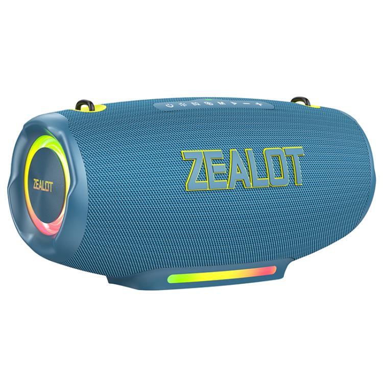ลำโพง Bluetooth กลางแจ้งแบบพกพา Zealot S127 100W สีสันสดใส