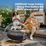 ลำโพง Bluetooth กลางแจ้งแบบพกพา Zealot S127 100W สีสันสดใส