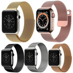 ชุด 5 ชิ้น xDfind สายนาฬิกาโลหะแบบ Milanese Loop แบบแม่เหล็ก สำหรับ Apple Watch 42 / 44 / 45 / 46 / 49 มม., สำหรับ Apple Watch 38 / 40 / 41 / S11 42 มม.