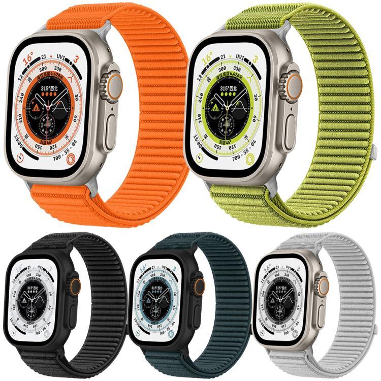 ชุด 5 ชิ้น xDfind สายนาฬิกาไนลอนถักแบบตีนตุ๊กแก สำหรับ Apple Watch 42 / 44 / 45 / 46 / 49 มม., สำหรับ Apple Watch 38 / 40 / 41 / S11 42 มม.