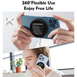 15W Multi-function Magnetic Wireless Charger with Fold Stand