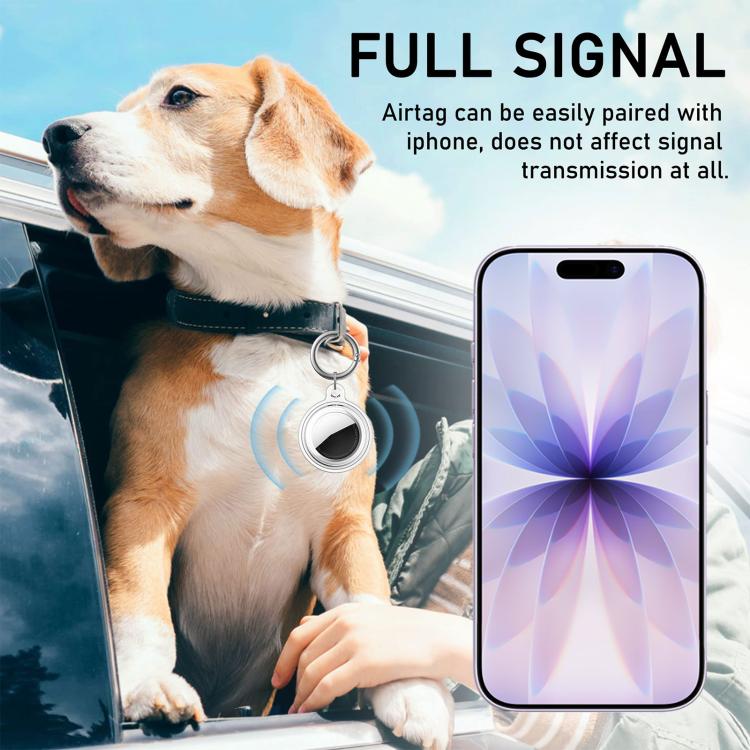เคสกันน้ำ TPU ครอบเต็ม XDcase 2 ชิ้น พร้อมพวงกุญแจ สำหรับ AirTag รุ่นที่ 2 / รุ่นที่ 1