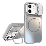 เคสโทรศัพท์ AG Frosted Lens Holder MagSafe สำหรับ iPhone 12, สำหรับ iPhone 12 Pro Max, สำหรับ iPhone 12 Pro, สำหรับ iPhone 11