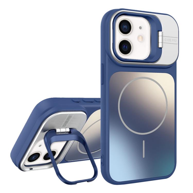 เคสโทรศัพท์ AG Frosted Lens Holder MagSafe สำหรับ iPhone 12, สำหรับ iPhone 12 Pro Max, สำหรับ iPhone 12 Pro, สำหรับ iPhone 11