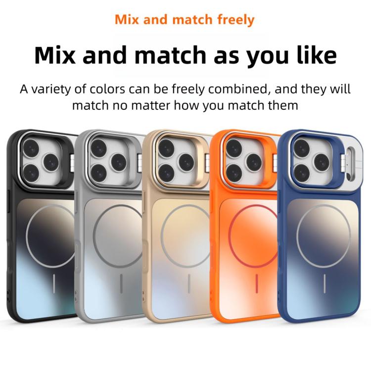 เคสโทรศัพท์ AG Frosted Lens Holder MagSafe สำหรับ iPhone 12, สำหรับ iPhone 12 Pro Max, สำหรับ iPhone 12 Pro, สำหรับ iPhone 11