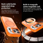 เคสโทรศัพท์ AG Frosted Lens Holder MagSafe สำหรับ iPhone 12, สำหรับ iPhone 12 Pro Max, สำหรับ iPhone 12 Pro, สำหรับ iPhone 11