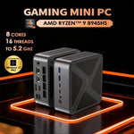 GXMO GH8 Windows 11 Pro มินิพีซี, AMD Ryzen 9 8945HS โปรเซสเซอร์ 8 คอร์, ไม่มีหน่วยความจำ, 16GB+512GB