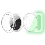 ซิลิโคนใส่ที่ติดตามสัตว์เลี้ยง xDfind พร้อมฝาครอบ PC ใส สำหรับ AirTag รุ่นที่ 2 / รุ่นที่ 1