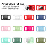 ซิลิโคนใส่ที่ติดตามสัตว์เลี้ยง xDfind พร้อมฝาครอบ PC ใส สำหรับ AirTag รุ่นที่ 2 / รุ่นที่ 1