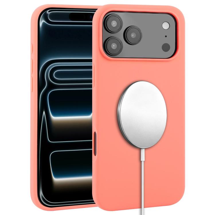 เคสโทรศัพท์ Liquid Silicone Full Coverage MagSafe สำหรับ iPhone 17 Pro Max, สำหรับ iPhone 17 Pro, สำหรับ iPhone 17, สำหรับ iPhone Air