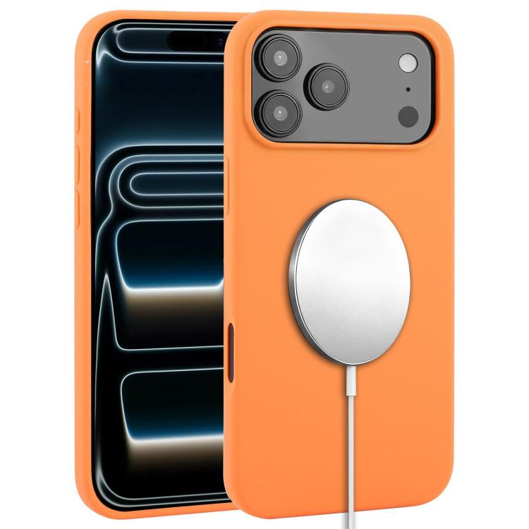 เคสโทรศัพท์ Liquid Silicone Full Coverage MagSafe สำหรับ iPhone 17 Pro Max, สำหรับ iPhone 17 Pro, สำหรับ iPhone 17, สำหรับ iPhone Air