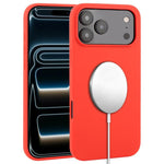 เคสโทรศัพท์ Liquid Silicone Full Coverage MagSafe สำหรับ iPhone 17 Pro Max, สำหรับ iPhone 17 Pro, สำหรับ iPhone 17, สำหรับ iPhone Air