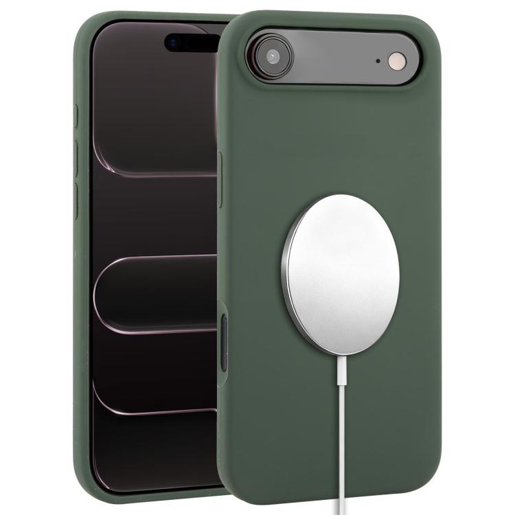 เคสโทรศัพท์ Liquid Silicone Full Coverage MagSafe สำหรับ iPhone 17 Pro Max, สำหรับ iPhone 17 Pro, สำหรับ iPhone 17, สำหรับ iPhone Air